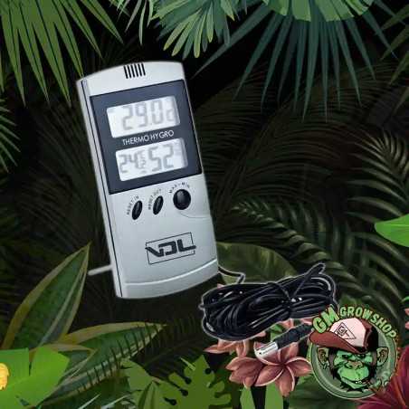 Termohigrómetro Digital con Sonda Max/Min VDL