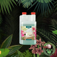Foto de botella transparente con etiqueta rosa 1l de Especial Orquídeas de Canna