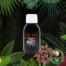 Foto botella negra con etiqueta negra 120ml de Foliar Spray de Bac