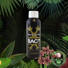 Foto de botella negra etiqueta verde 250ml de Plant Vitality Plus de Bac