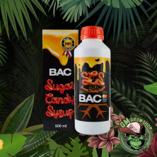 Foto de botella blanca con etiqueta negra 500ml de Sugar Candy Syrup de Bac