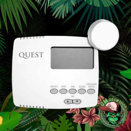Sensor blanco con pantalla de Quest