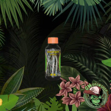 Foto de botella negra con etiqueta verde de ATA Rootfast pequeña