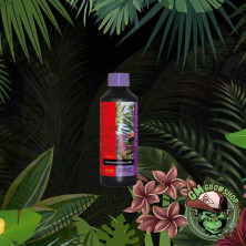Foto de botella negra con etiqueta roja y morada de B'Cuzz Coco Bloom Stimulator pequeña