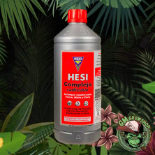 Botella gris 1l con etiqueta roja de Hesi Complejo Radicular