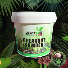 Foto de cubo blanco y verde de Breakout Powder