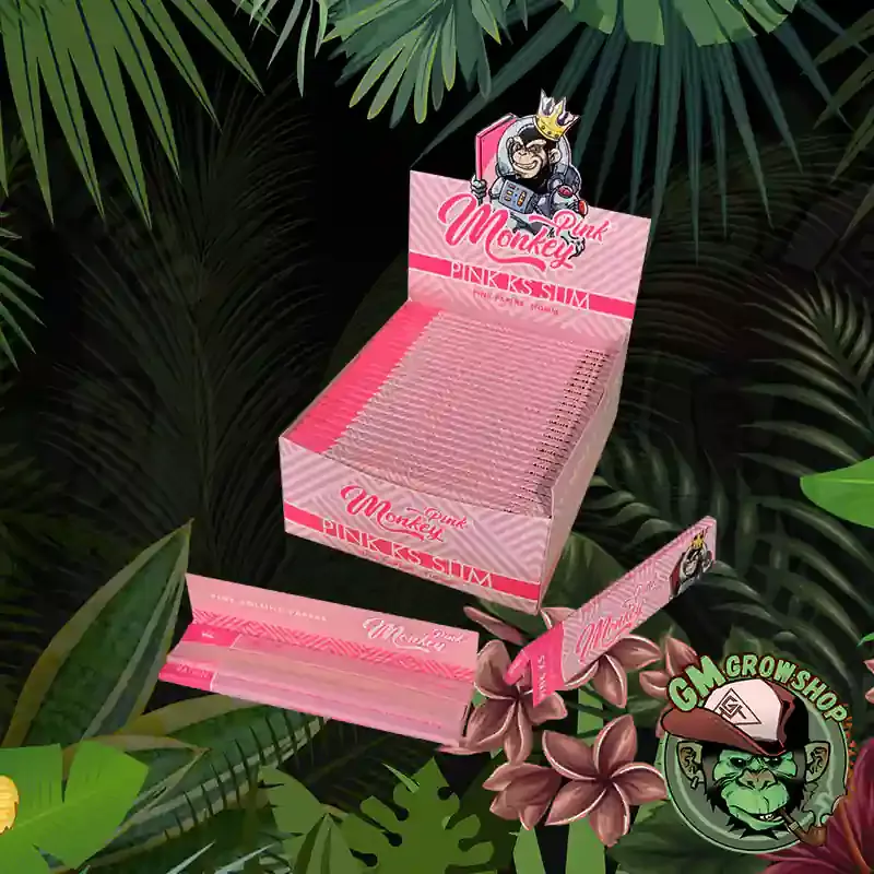 Monkey Papel King Size Pink