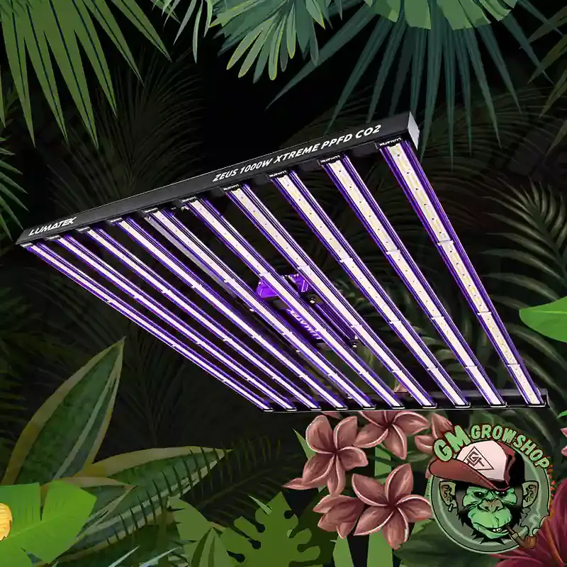 LED Zeus 1000W Xtreme PPFD CO2