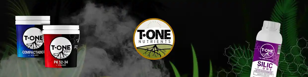T-ONE fertilizantes profesionales para cultivo de marihuana