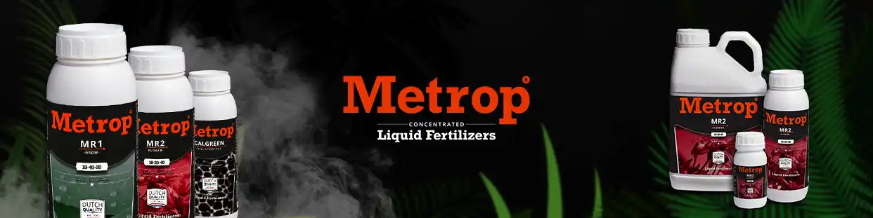 METROP fertilizantes profesionales para cultivo de cannabis